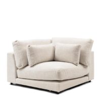 Modulsofa - Stephen Corner, rich tweed, antique white Modulsofa - Stephen Corner, rich tweed, antique white