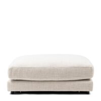 Puf - Stephen Footstool, rich tweed, antique white Puf - Stephen Footstool, rich tweed, antique white