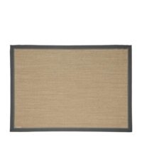 Tæppe - Correllus Rug 290x200, natural/light grey border BESTILLINGSVARER