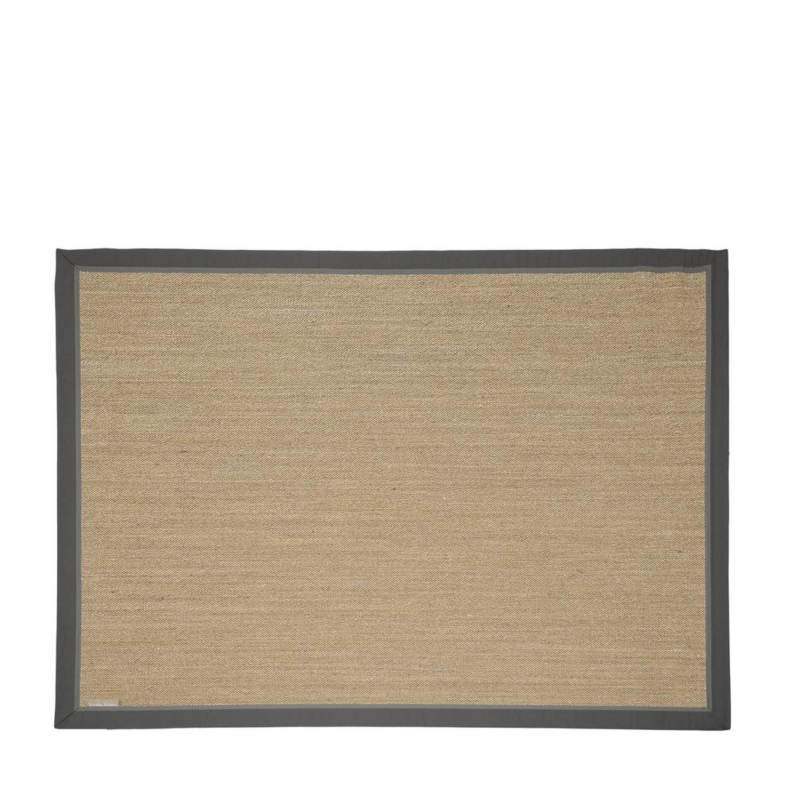 Tæppe - Correllus Rug 290x200, natural/light grey border BESTILLINGSVARER Tæppe - Correllus Rug 290x200, natural/light grey border BESTILLINGSVARER