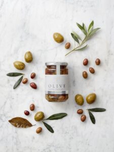 Oliven i krydderolie 280G
