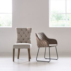 Spisebordsstol - Frisco Drive Dining Armchair, velvet III, golden mink - Bestillingsvare