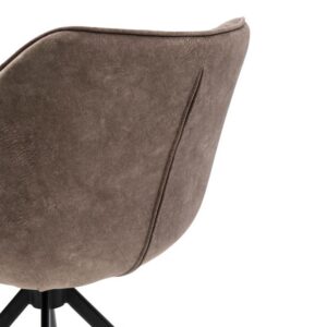 Spisebordsstol - Carnaby Dining Armchair, Soft Walnut - Bestillingsvare
