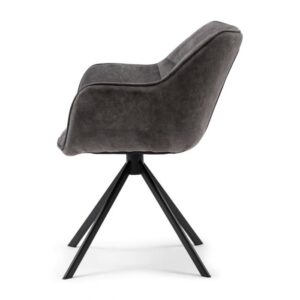 Spisebordsstol - Carnaby Dining Armchair, Pellini læder Espresso - Bestillingsvare