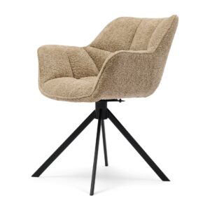 Spisebordsstol - Carnaby Dining Armchair, Soft Walnut - Bestillingsvare