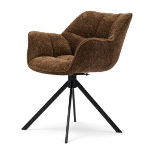 Spisebordsstol -  Carnaby Dining Armchair, Umber Brown- Bestillingsvare