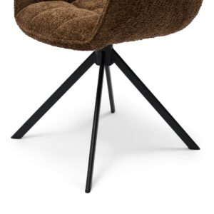 Spisebordsstol -  Carnaby Dining Armchair, Umber Brown- Bestillingsvare