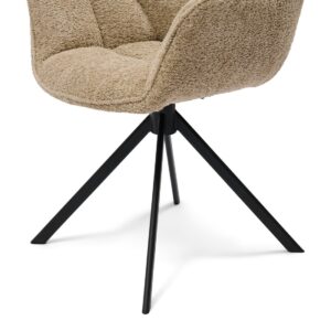 Spisebordsstol - Carnaby Dining Armchair, Soft Walnut - Bestillingsvare