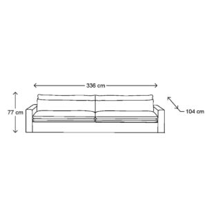 Continental Sofa XL