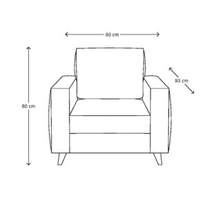LÆNESTOL - KENDALL ARMCHAIR BESTILLINGSVARER