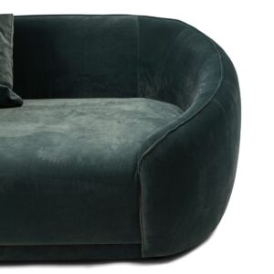Sofa - Courtney Sofa 3,5 Seater, velvet IV, turquoise BESTILLINGSVARER