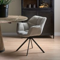 Carnaby Dining Armchair, mouliné linen, fabulous flax BESTILLINGSVARER
