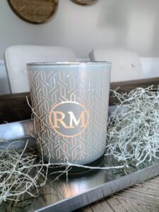 Lysestage - Votive RM Button Flax