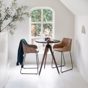 Barstoel Frisco Drive - Pellini læder. BESTILLINGSVARER