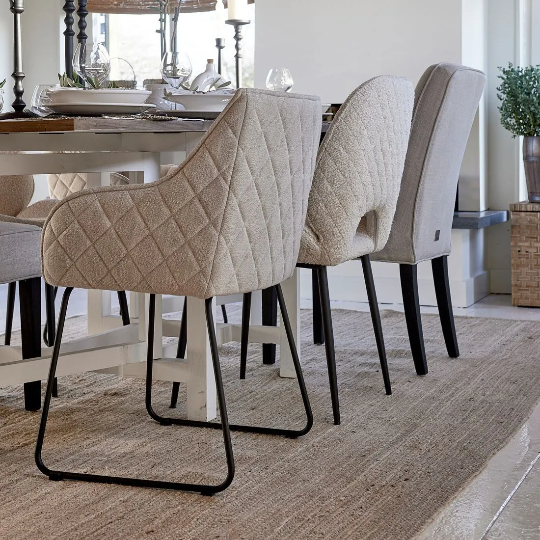 Spisebordsstol - Dining Chair Frisco Drive, Fabulous Flax, Linen BESTILLINGSVARER Spisebordsstol - Dining Chair Frisco Drive, Fabulous Flax, Linen BESTILLINGSVARER