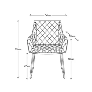 Spisebordsstol - Dining Chair Frisco Drive, Fabulous Flax, Linen BESTILLINGSVARER