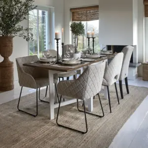 Spisebordsstol - Dining Chair Frisco Drive, Fabulous Flax, Linen BESTILLINGSVARER