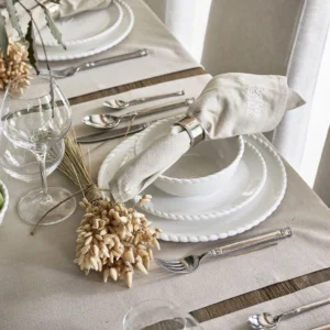 Servietring RM, sølv - Napkin Ring RM Monogram