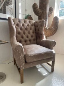 Lænestol – Franklin Park Wing Chair, Pellini Camel