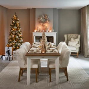 Spisestol - Whistler dining chair, Natural Linen BESTILLINGSVARER