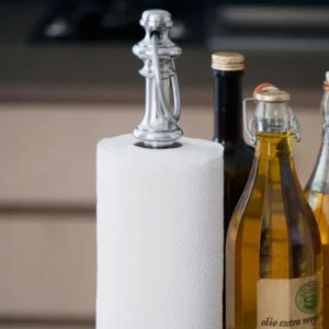 Køkken rulle holder - sølv
