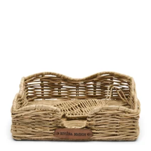 Servietholder - Napkin holder Rustic Rattan Fish