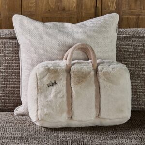 Taskepude - RM Handbag Faux Fur Box Pillow