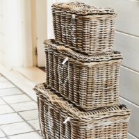 Rustic RattanClassic RM Basket Set of 3 BESTILLINGSVARER Rustic RattanClassic RM Basket Set of 3 BESTILLINGSVARER