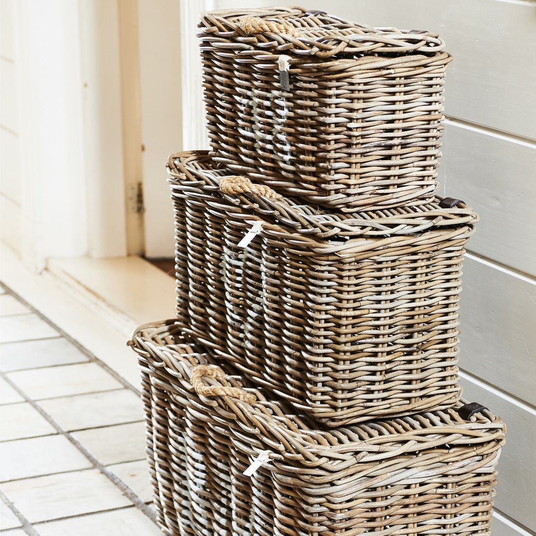 Rustic RattanClassic RM Basket Set of 3 BESTILLINGSVARER Rustic RattanClassic RM Basket Set of 3 BESTILLINGSVARER