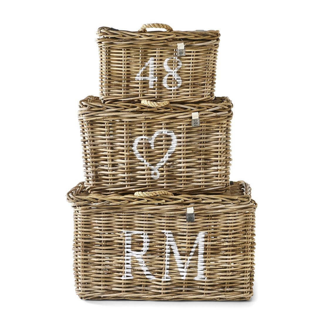 Rustic RattanClassic RM Basket Set of 3 BESTILLINGSVARER Rustic RattanClassic RM Basket Set of 3 BESTILLINGSVARER
