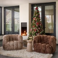 Lænestol Arosa Swivel Armchair Brown BESTILLINGSVARER Lænestol Arosa Swivel Armchair Brown BESTILLINGSVARER