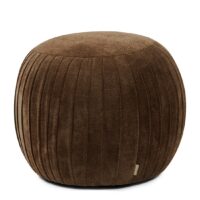 Puf - Paris Footstool, Vintage Jaquard, Grime Brown BESTILLINGSVARER Puf - Paris Footstool, Vintage Jaquard, Grime Brown BESTILLINGSVARER