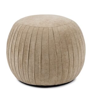 Puf - Paris Footstool, Vintage Jaquard, Mild Cashmere BESTILLINGSVARER