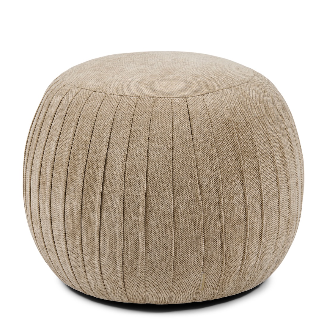 Puf - Paris Footstool, Vintage Jaquard, Mild Cashmere BESTILLINGSVARER Puf - Paris Footstool, Vintage Jaquard, Mild Cashmere BESTILLINGSVARER