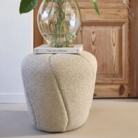 Puf - Perruche Stool Natural Grey BESTILLINGSVARER Puf - Perruche Stool Natural Grey BESTILLINGSVARER