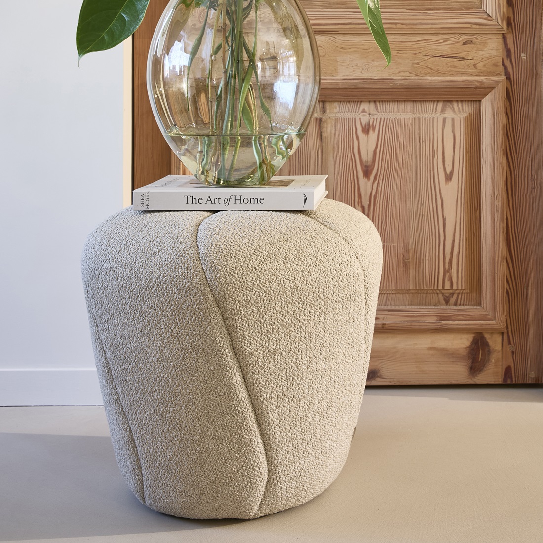 Puf - Perruche Stool Natural Grey BESTILLINGSVARER Puf - Perruche Stool Natural Grey BESTILLINGSVARER