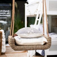 Rattan gynge - Rustic Rattan Ibiza Swing BESTILLINGSVARER Rattan gynge - Rustic Rattan Ibiza Swing BESTILLINGSVARER