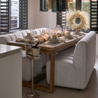 Siddebænk - Dazzle Bench Antique White BESTILLINGSVARER