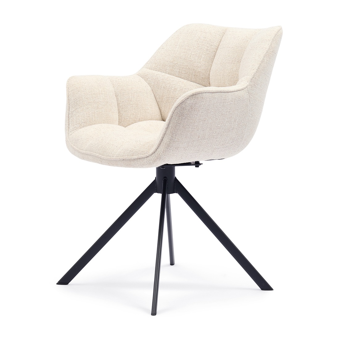 Spisebordsstol - Carnaby Dining Armchair, IvoryWhite - Bestillingsvare Spisebordsstol - Carnaby Dining Armchair, IvoryWhite - Bestillingsvare