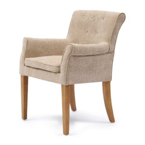 Spisebordsstol - La Scala DAC Natural Linen BESTILLINGSVARER
