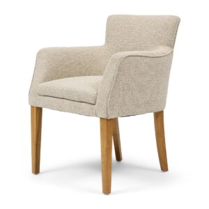 Spisestol - Waverly Dining Armchair, Mountain Weave, Dune Sand BESTILLINGSVARER