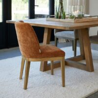 Spisestol - Whistler dining chair, Maroon Brown BESTILLINGSVARER