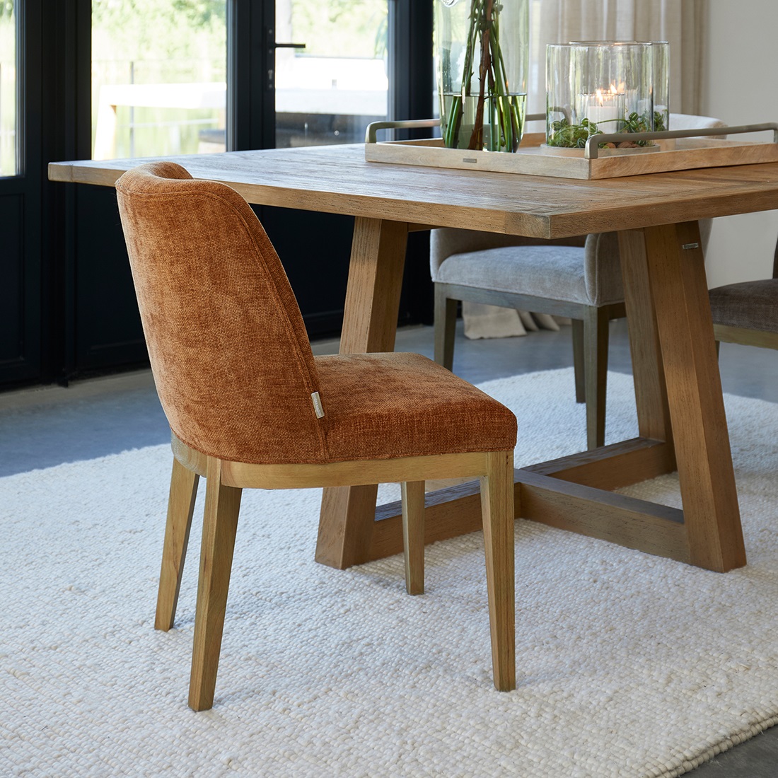 Spisestol - Whistler dining chair, Maroon Brown BESTILLINGSVARER Spisestol - Whistler dining chair, Maroon Brown BESTILLINGSVARER