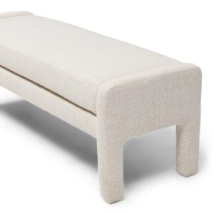 Bænk - Avalon Bench Antique White BESTILLINGSVARER