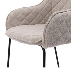 Barstol- Frisco Drive Counter Stool FabFlax BESTILLINGSVARER