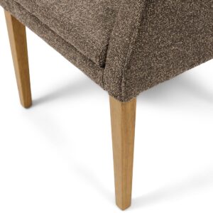 Spisestol - Waverly Dining Armchair, Mountain Weave, Lush Brown BESTILLINGSVARER