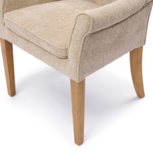 Spisebordsstol - La Scala DAC Natural Linen BESTILLINGSVARER