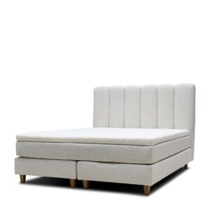 Seng - Dazzle Boxspr Bed 200x180 AntWhite  BESTILLINGSVARER