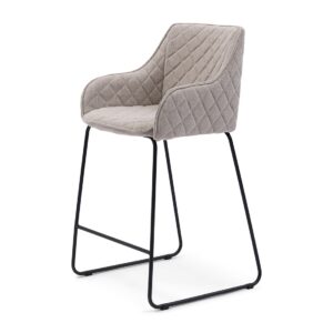 Barstol- Frisco Drive Counter Stool FabFlax BESTILLINGSVARER