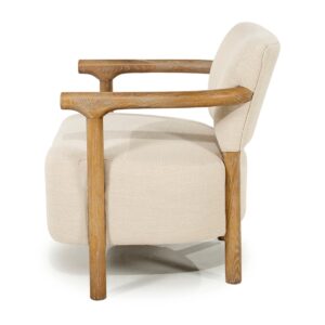 Lænestol Glenn Armchair Herringbone Beige BESTILLINGSVARER